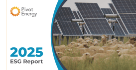 Pivot Energy Publishes 2025 Environmental, Social, and Governance Report, Underscoring Its Continued Leadership in Impact-Driven Work