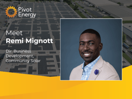 Meet Remi Mignott, Director of Business Development, Rooftop Community Solar